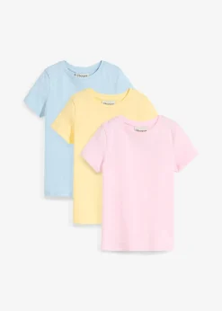 Lot de 3 T-shirts 100% coton