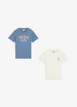 Lot de 2 T-shirts 100% coton