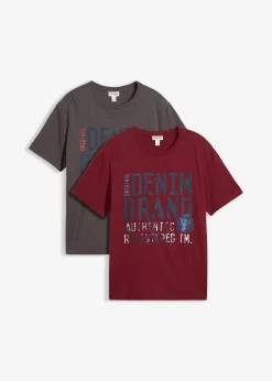 Lot de 2 T-shirts 100% coton