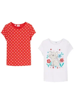Lot de 2 T-shirts 100% coton