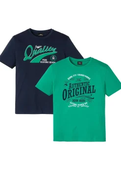 Lot de 2 T-shirts 100% coton