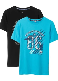 Lot de 2 T-shirts 100% coton