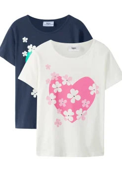 Lot de 2 T-shirts 100% coton