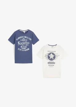Lot de 2 T-shirts 100% coton