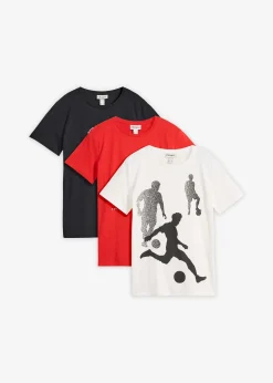 Lot de 3 T-shirts 100% coton