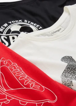 Lot de 3 T-shirts 100% coton