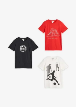 Lot de 3 T-shirts 100% coton