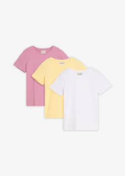 Lot de 3 T-shirts 100% coton