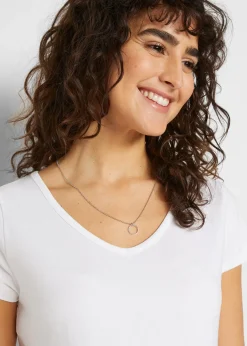 Lot de 2 T-shirts basiques de grossesse