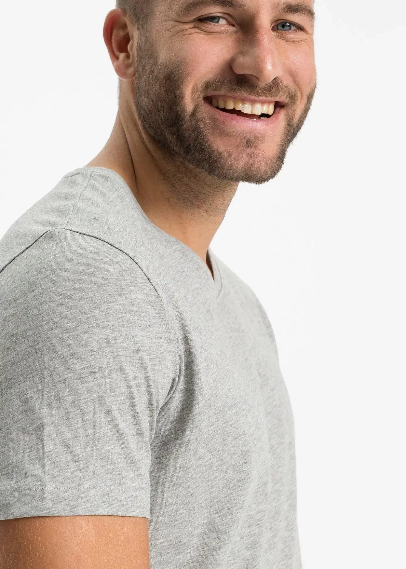 Lot de 3 T-shirts col V