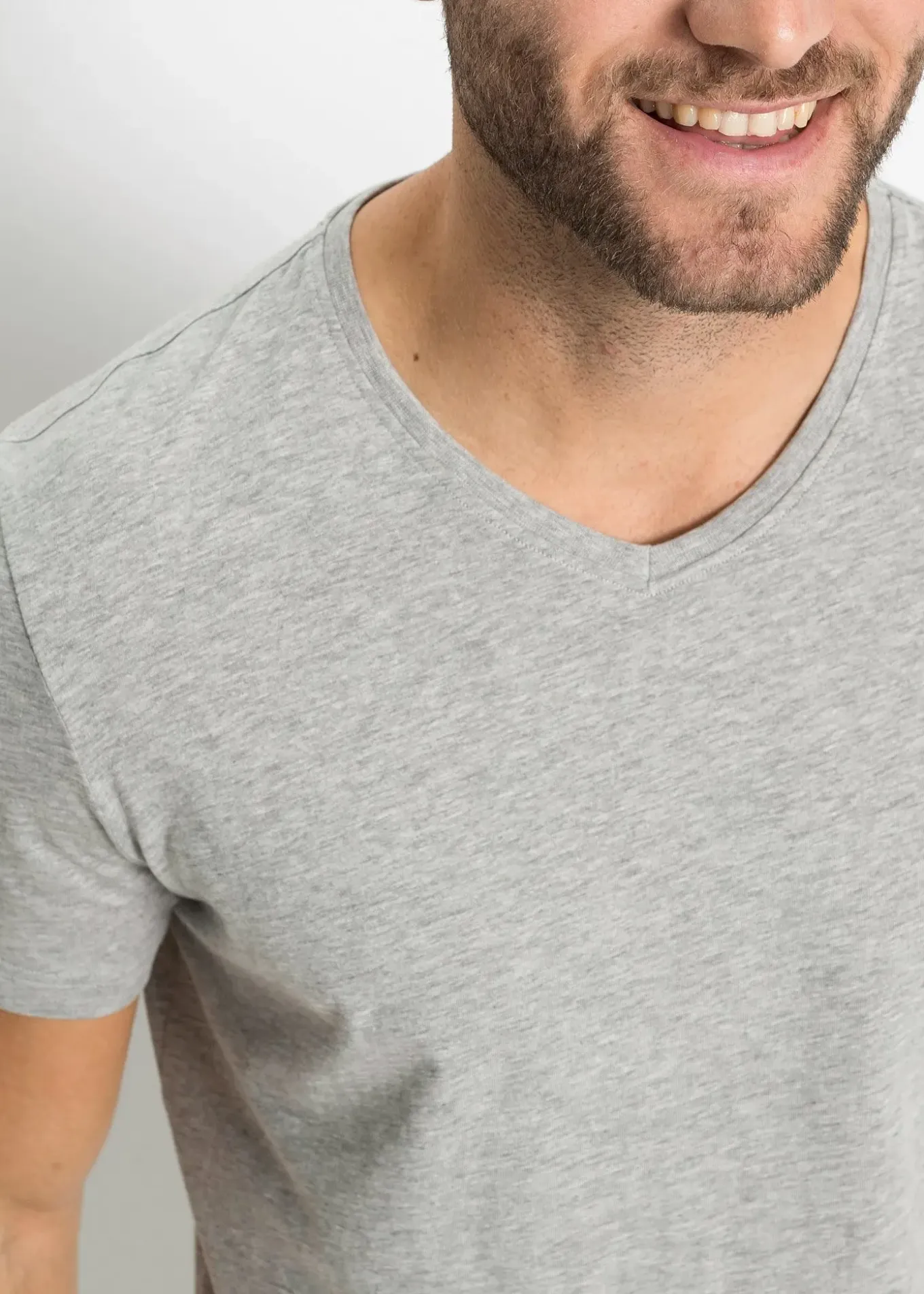 Lot de 3 T-shirts col V