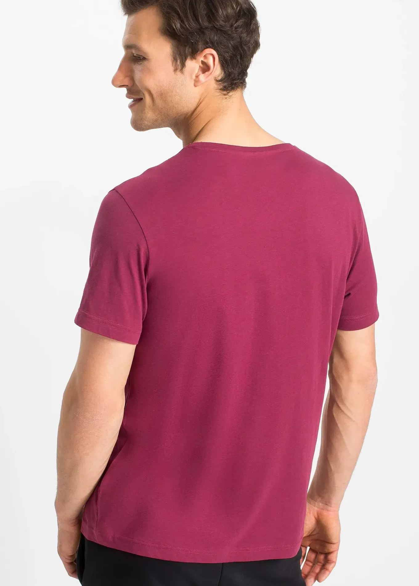 Lot de 3 T-shirts col V