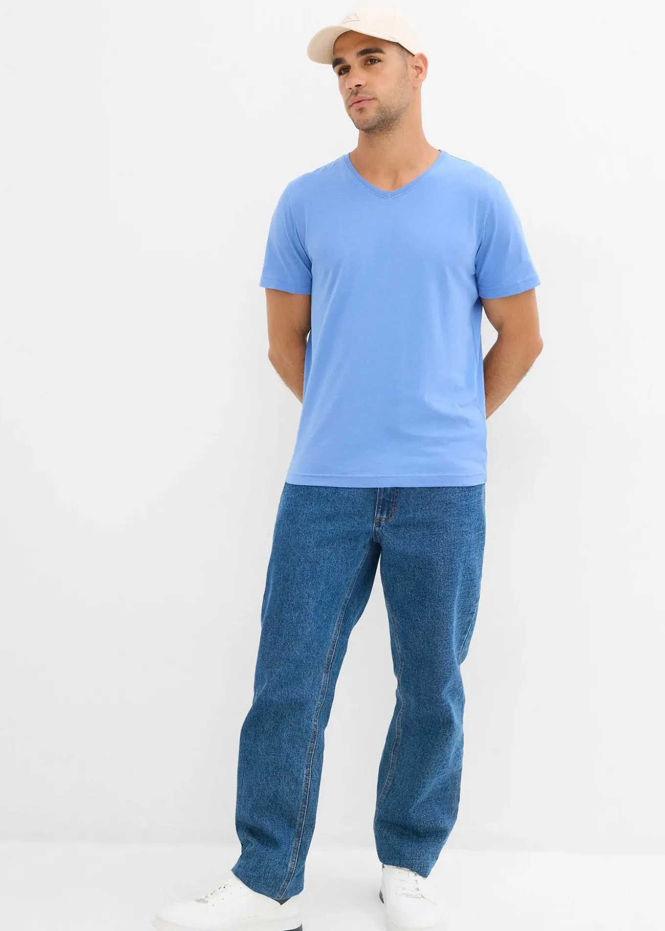 Lot de 3 T-shirts col V