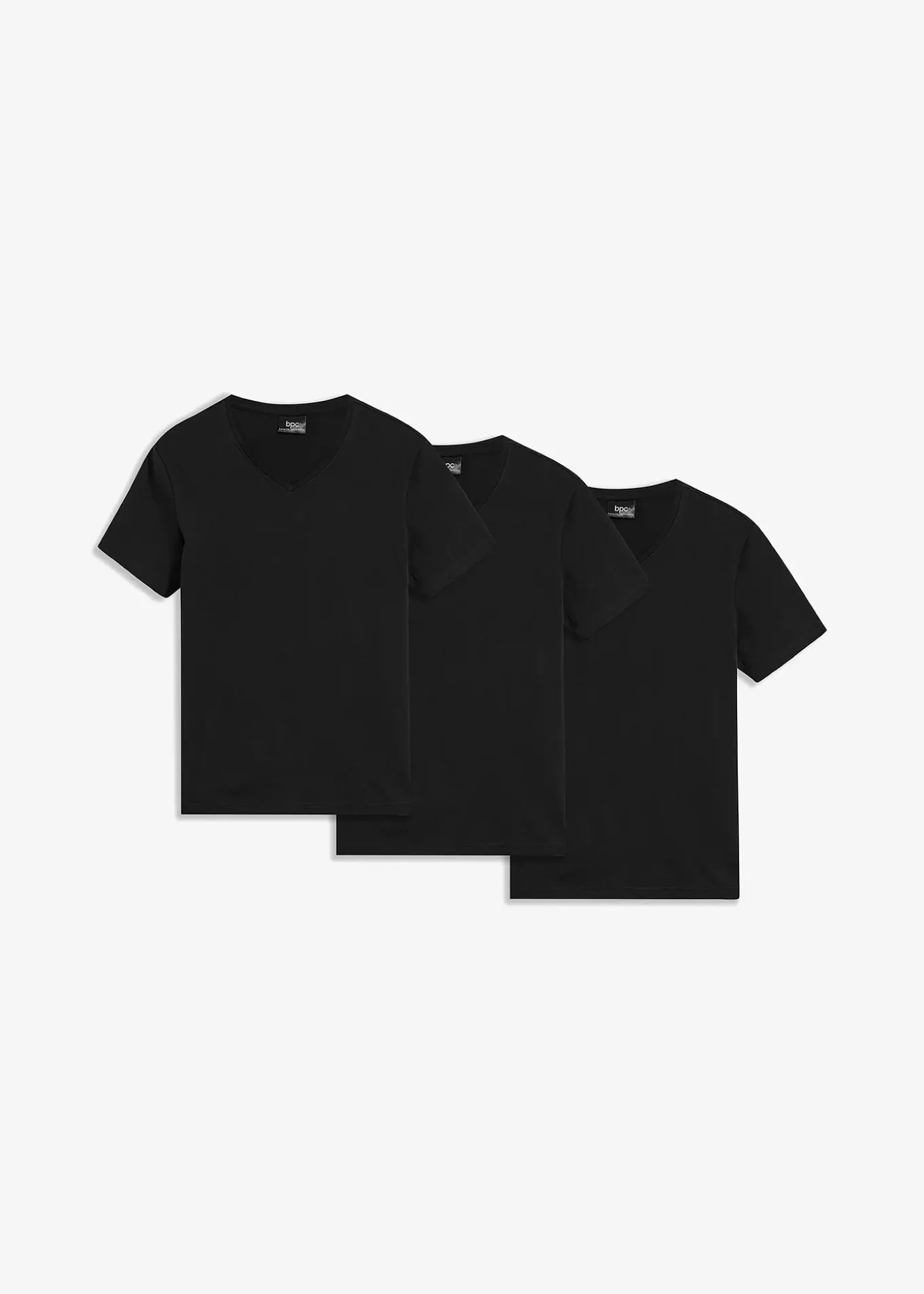 Lot de 3 T-shirts col V
