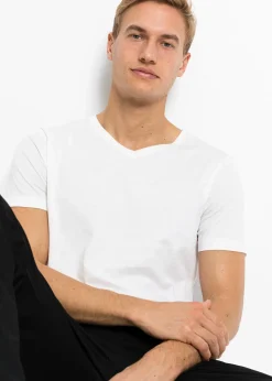 Lot de 5 T-shirts col V