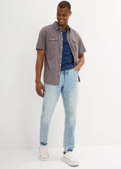 Lot de 2 T-shirts col V 100% coton