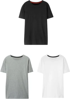 Lot de 3 T-shirts coton