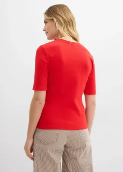 Lot de 2 T-shirts côtelés