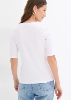 Lot de 2 T-shirts côtelés