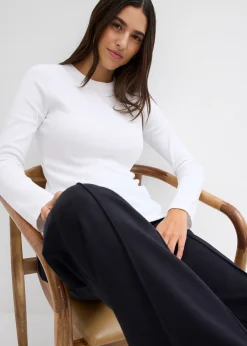 Lot de 2 T-shirts côtelés