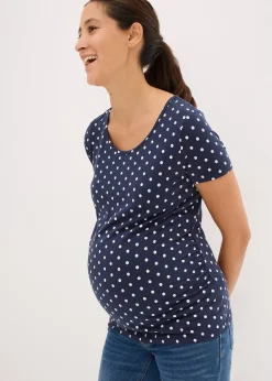 Lot de 2 T-shirts de grossesse en coton