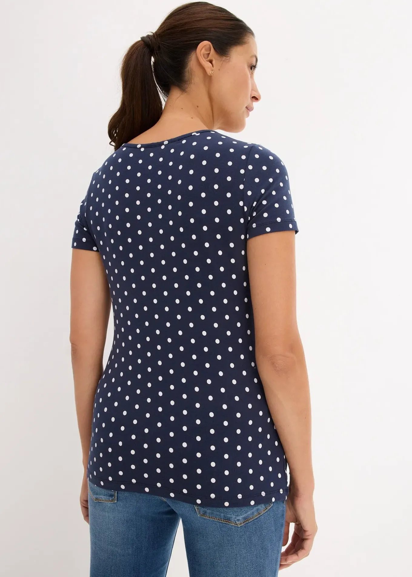 Lot de 2 T-shirts de grossesse en coton