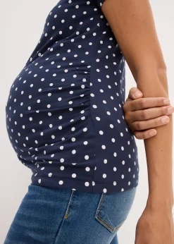 Lot de 2 T-shirts de grossesse en coton