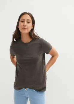 Lot de 2 T-shirts de grossesse et d’allaitement en coton