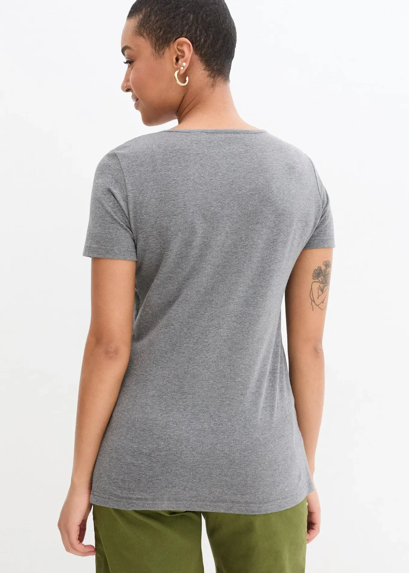 Lot de 2 T-shirts de grossesse et d’allaitement