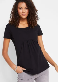 Lot de 2 T-shirts de grossesse et d’allaitement