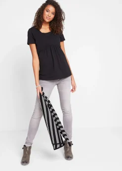 Lot de 2 T-shirts de grossesse et d’allaitement