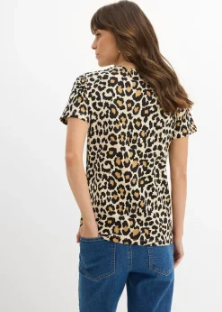 Lot de 2 T-shirts de grossesse et d’allaitement en coton