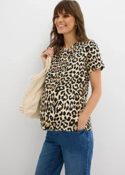 Lot de 2 T-shirts de grossesse et d’allaitement en coton