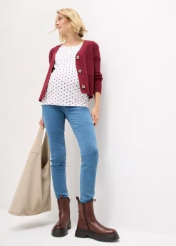 Lot de 2 T-shirts de grossesse en coton