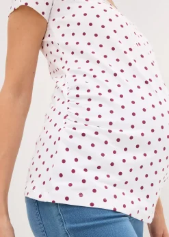 Lot de 2 T-shirts de grossesse en coton