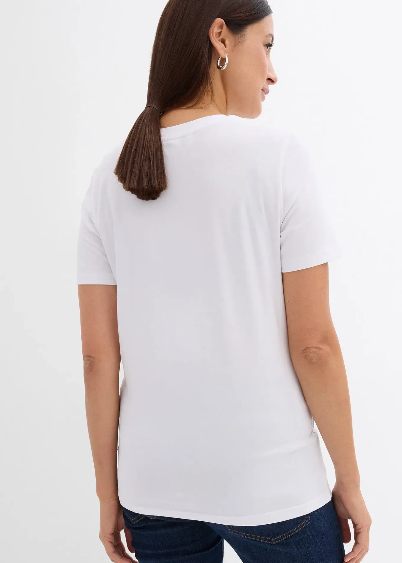 Lot de 2 T-shirts de grossesse en coton