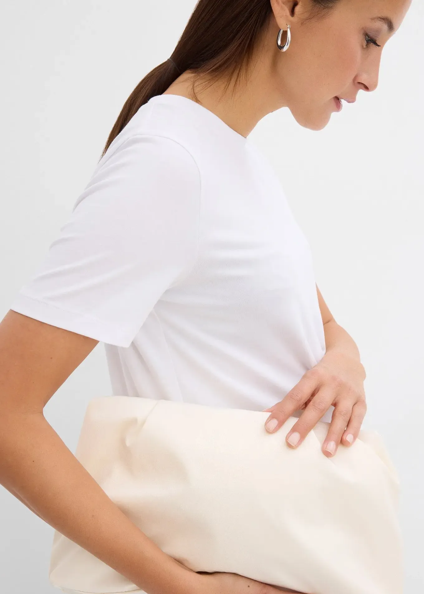 Lot de 2 T-shirts de grossesse en coton