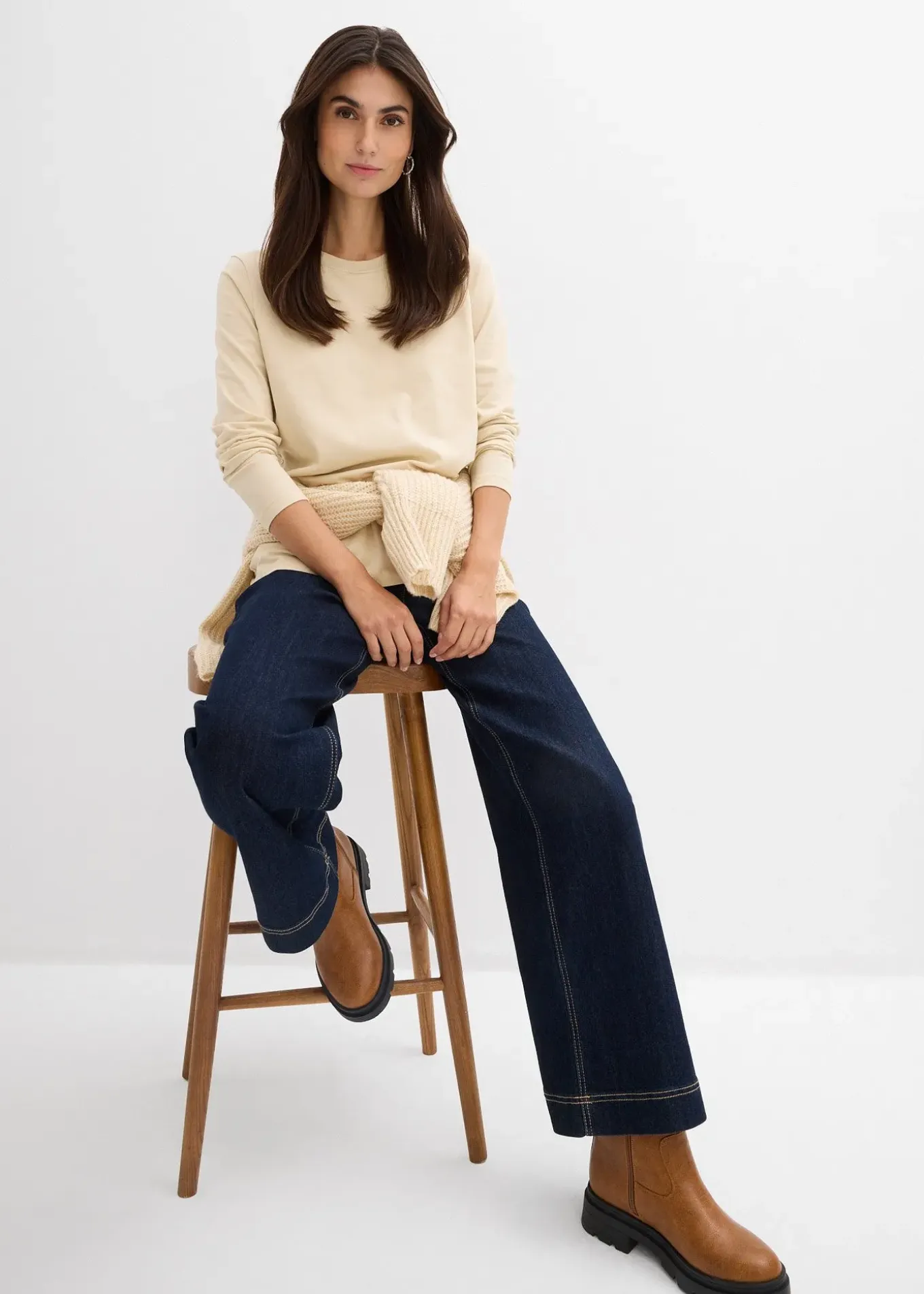 Lot de 2 T-shirts de grossesse et d’allaitement 100% coton