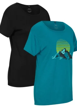 Lot de 2 T-shirts de sport à séchage rapide