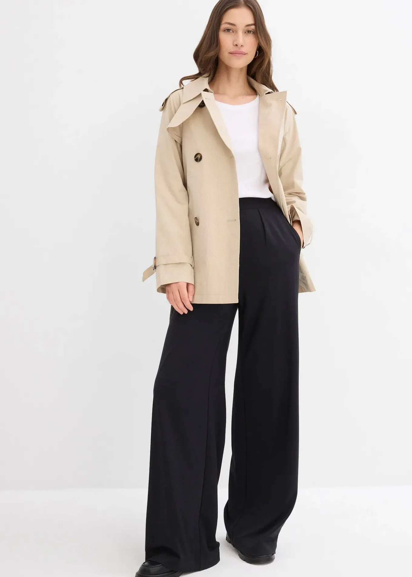 Lot de 2 t-shirts en coton côtelé