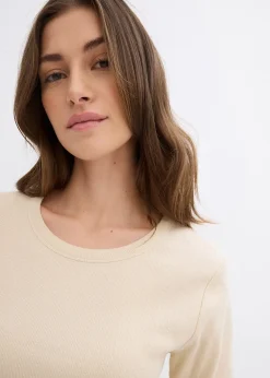 Lot de 2 t-shirts en coton côtelé