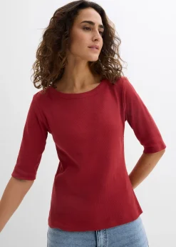 Lot de 2 t-shirts en coton côtelé