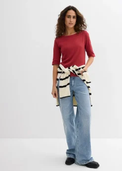 Lot de 2 t-shirts en coton côtelé