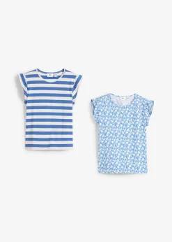 Lot de 2 T-shirts en jersey coton