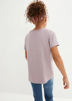 Lot de 3 T-shirts fille 100% coton