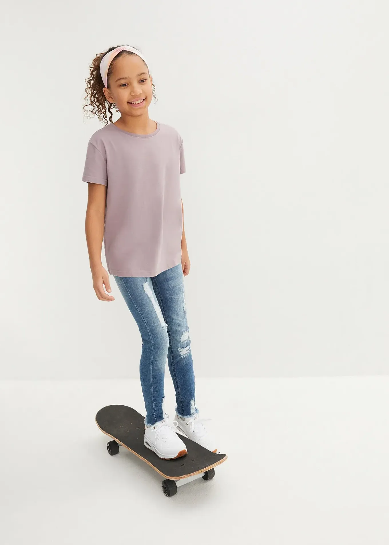 Lot de 3 T-shirts fille 100% coton