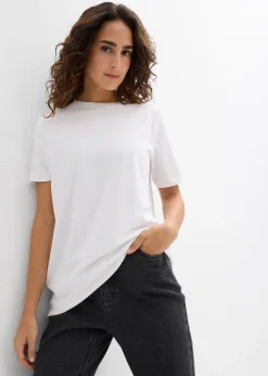 Lot de 2 T-shirts longs 100% coton