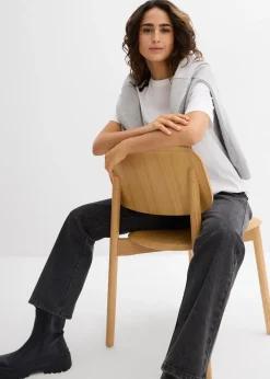 Lot de 2 T-shirts longs 100% coton