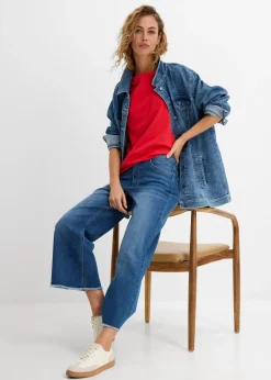 Lot de 5 T-shirts longs à col rond, manches longues