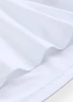 Lot de 2 T-shirts longs basiques, manches courtes